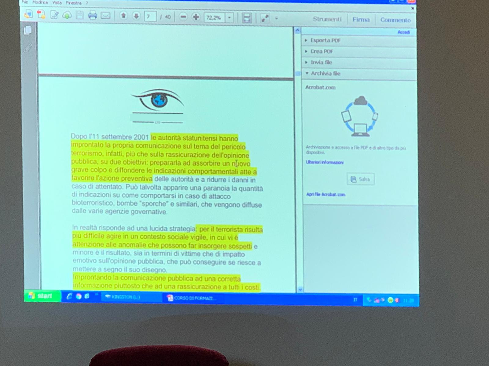 COURSE: ANTI-TERRORISM
