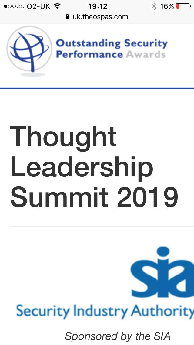 Thought Leadership Summit 2019